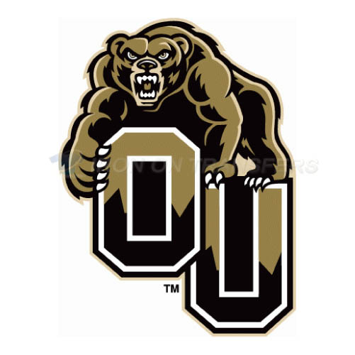 Oakland Golden Grizzlies Iron-on Stickers (Heat Transfers)NO.5735